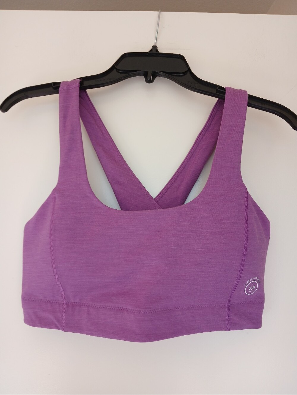 Allbirds Women's Natural Sports Bra Lux Purple Size Large